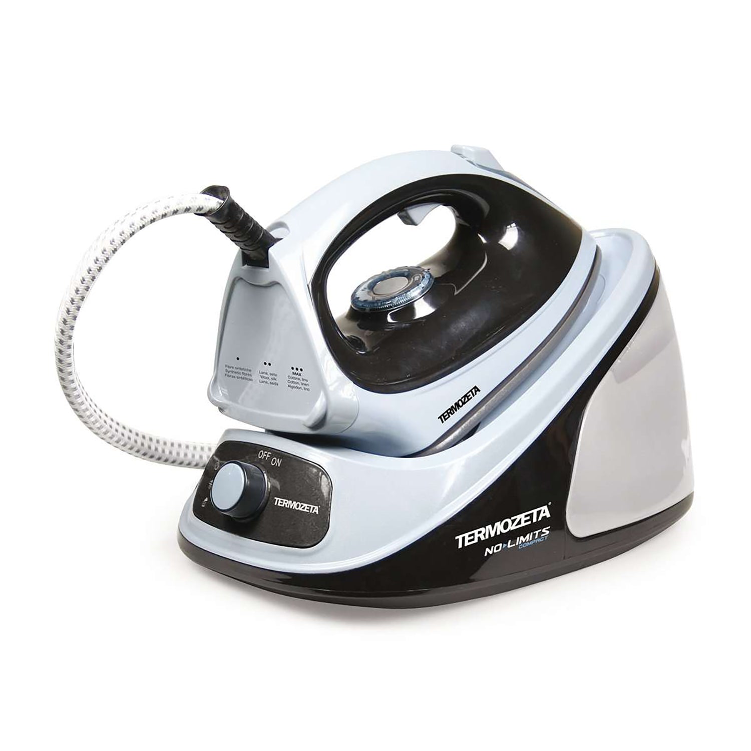TERMOZETA - Ferro da stiro a Vapore con Caldaia No Limits Compact Ceramic 2100 Watt